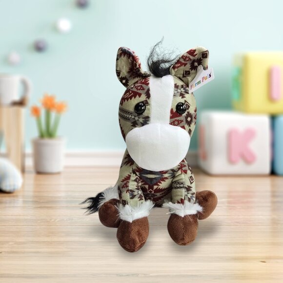 Kids Toys For All - Western Farm Pals Stuffed Plushies | Stuffed Farm Animals MD - Picture 1 of 9